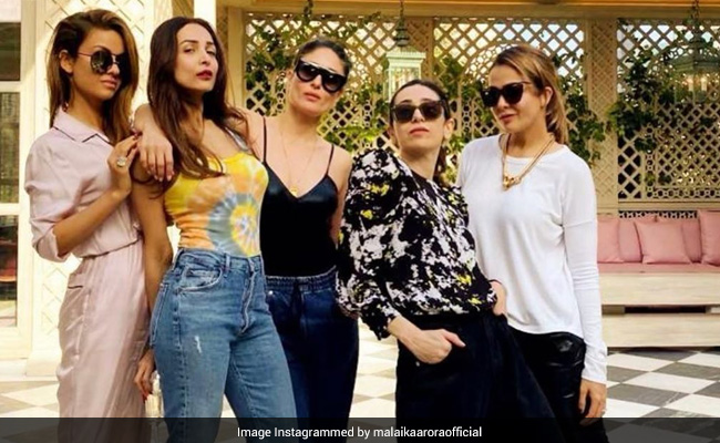 Malaika Arora Shares A Throwback From Her Last Meeting With Kareena-Karisma Kapoor And Friends