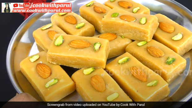 Teej 2020: Make Sooji Milk Cake Mithai Without Mawa At Home For The Festive Celebrations