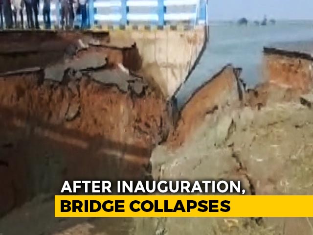 Inaugurated By Nitish Kumar Just Days Ago, Rs 260-Crore Bridge Collapses