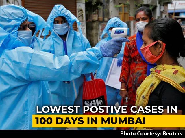 Mumbai Sees Lowest Single-Day Covid Cases In 3 Months