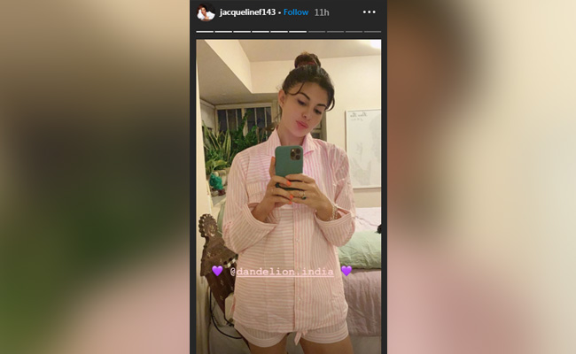 Jacqueline Fernandez's Cosy Night In Was A Pamper Party For One