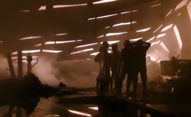 पश्चिम दिल्ली के मुंडका इलाके में एक गोदाम में लगी आग, दमकल की 34 गाड़ियां मौके पर मौजूद