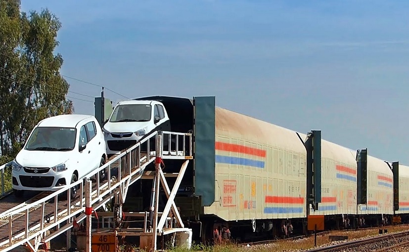 Maruti Suzuki Transports Over 7.2 Lakh Units Through Indian Railways