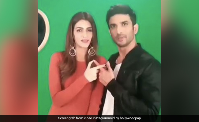 सुशांत सिंह राजपूत का थ्रोबैक Video हुआ वायरल, मेकअप कर रही कृति सेनन के साथ बहस करते आए नजर