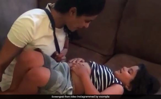 प्रियंका चोपड़ा का Video हुआ वायरल, भतीजी संग मस्ती करती आईं नजर