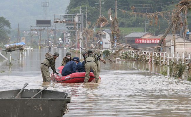 Dozens Dead, Missing In Japan As Heavy Rain Causes Floods, Mudslides