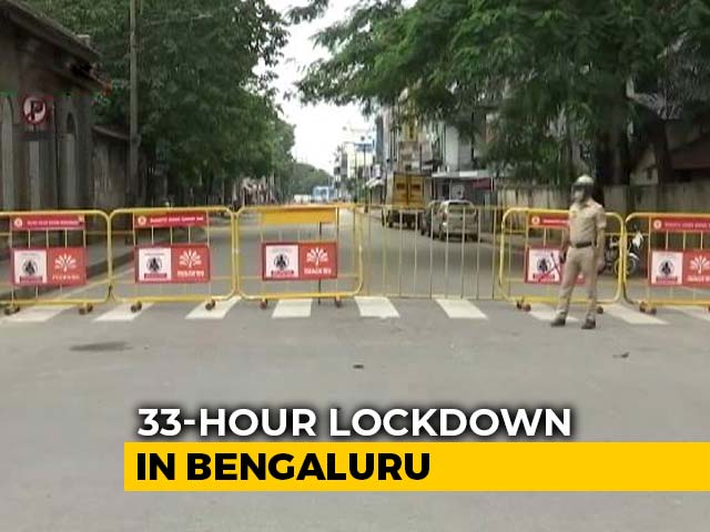 "Heavens Won't Fall": Bengaluru Police Chief On 33-Hour Lockdown