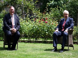 Mike Pompeo Meets UK PM Boris Johnson In Heat Of China Standoff Mike Pompeo Meets UK PM Boris Johnson In Heat Of China Standoff