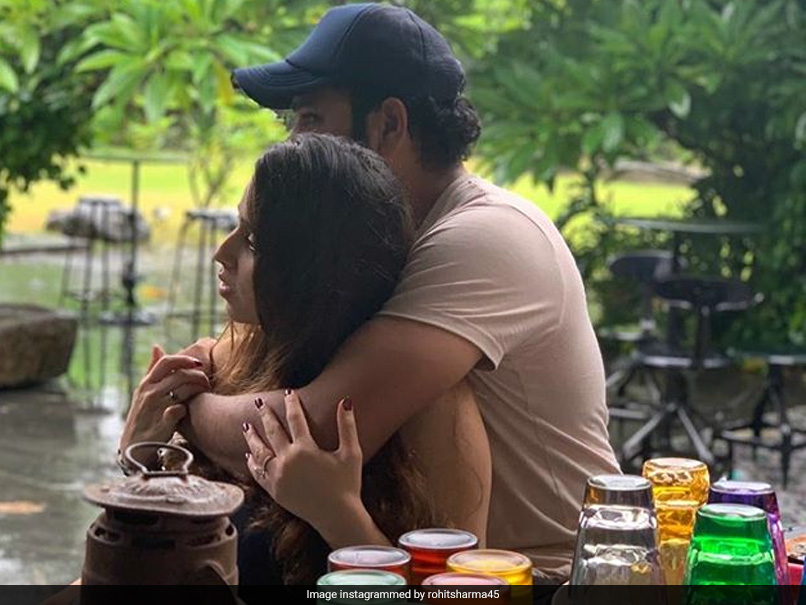 "Love Your Cheeks": Yuvraj Singh Teases Rohit Sharma On Adorable Photo With Ritika Sajdeh