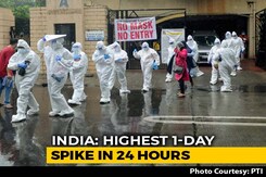 Over 22,000 Coronavirus Cases In India In 24 Hours For First Time Over 22,000 Coronavirus Cases In India In 24 Hours For First Time