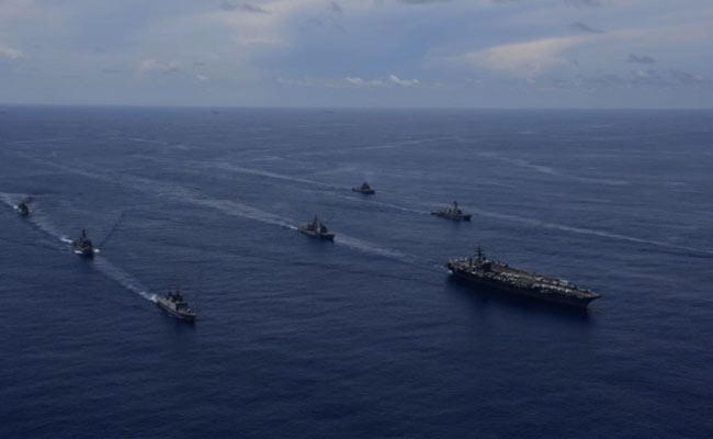 With Eye On China, Indian, US Navies In Joint Exercises In Bay Of Bengal
