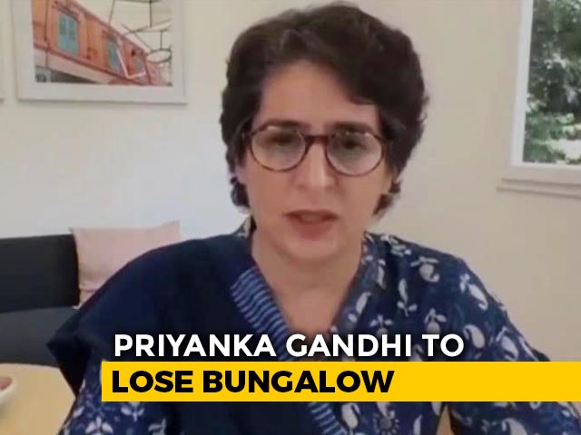 Priyanka Gandhi Vadra Asked To Vacate Government Bungalow By August 1
