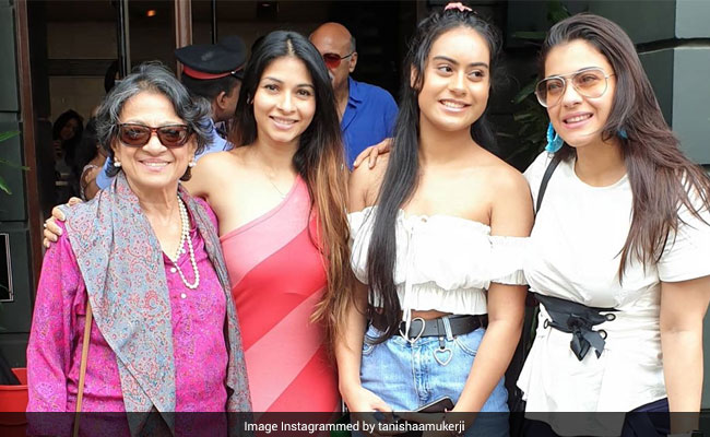 Tanuja, Kajol, Tanishaa Mukerji And Nysa Devgn In The Mother Of All Throwbacks From "Pre-COVID Times"