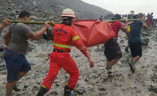 At Least 126 Killed As Jade Mine Collapses In Myanmar