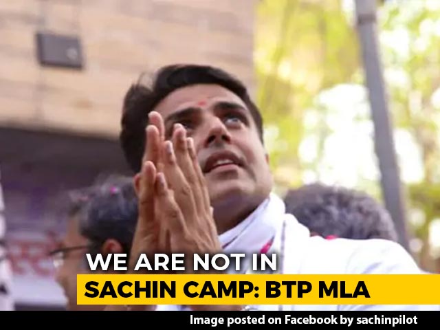 "Not In Sachin Pilot Camp," Says Rajasthan Party MLA To NDTV