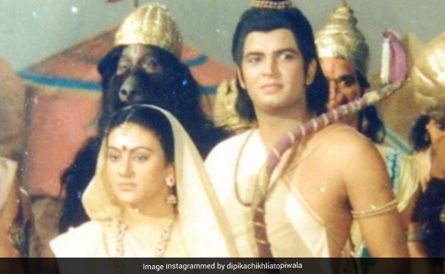 Sita And Lakshman In A <I>Ramayan</I> Throwback, Courtesy Dipika Chikhlia