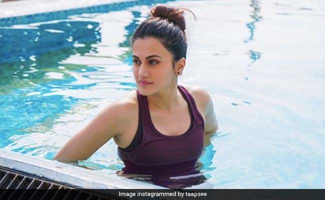 When Taapsee Pannu Overcame Her Fear Of Swimming. Read Her Post