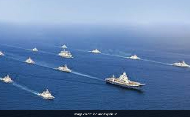 Indian Navy Undertaking Mega Exercise In Indian Ocean Region