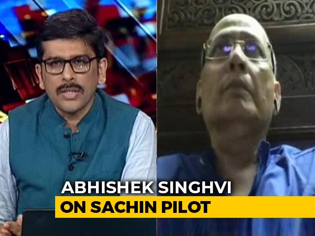 This Is A Highly Avoidable Situation: Abhishek Singhvi On Sachin Pilot