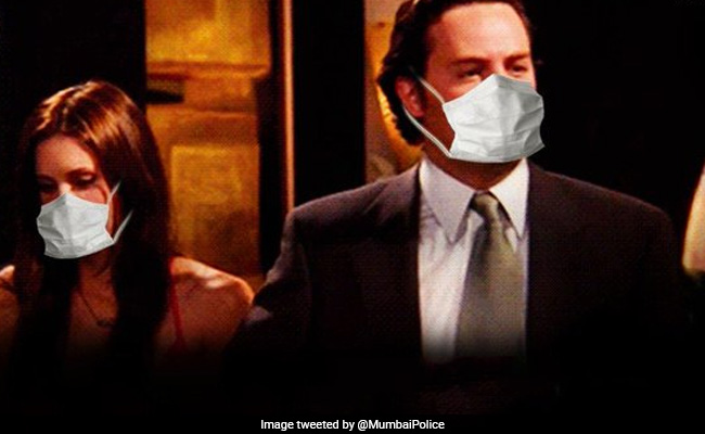 Only Mumbai Police Can Get Chandler Bing To Give Good Advice. Here's Proof