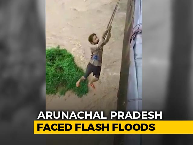 Two In Danger Of Drowning Rescued In Arunachal Pradesh | NDTV Beeps
