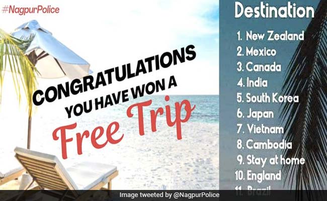 Nagpur Police's "Travel Contest" Will Help Decide Your Next Vacation Spot