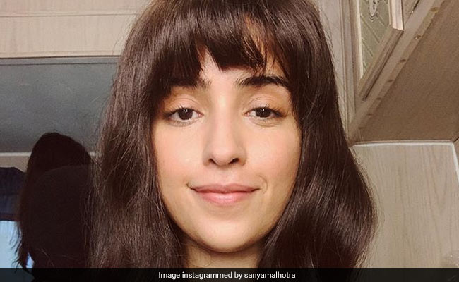 Sanya Malhotra's Sleek New Hairstyle Will Make You Do A Double Take