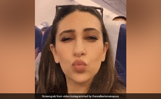 Karisma Kapoor's #Throwback Plane Video Is Giving Us Major Travel Feels