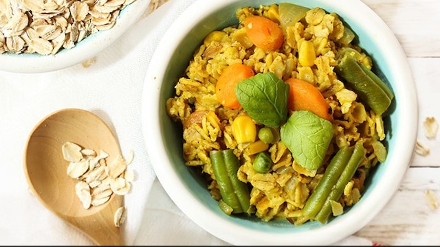 The oats and sattu upma could make for a healthy breakfast option
