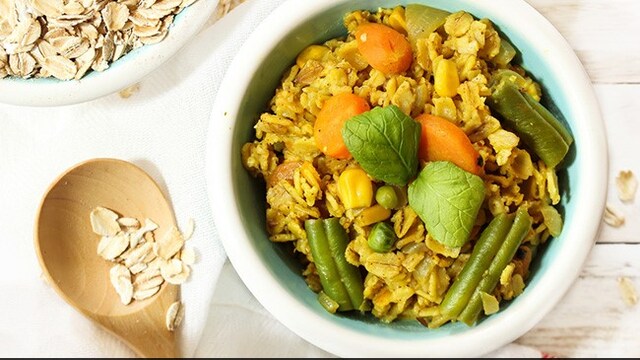 The oats and sattu upma could make for a healthy breakfast option