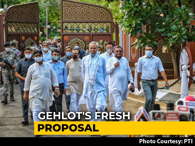 Round 3: Ashok Gehlot's Fresh Proposal To Governor On Assembly Session