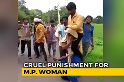 Woman Shamed, Forced To Carry Husband And Walk. Villagers Shot Videos Woman Shamed, Forced To Carry Husband And Walk. Villagers Shot Videos