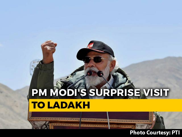 At Ladakh, PM Modi's Strong Message Against "Expansionism"