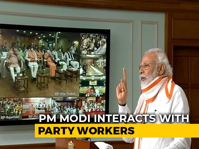 "Not Election-Winning Machine, BJP Works For People": PM To Party Workers