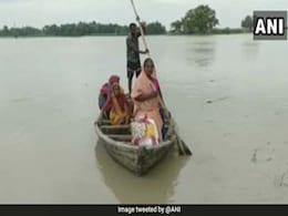 Watch: Part Of School Building Collapses Into Kosi River In Bihar Watch: Part Of School Building Collapses Into Kosi River In Bihar