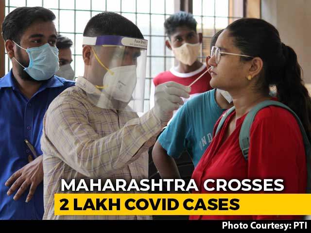 Maharashtra Coronavirus Cases Cross 2 Lakh-Mark, 7,074 New Cases In 24 Hours