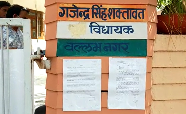 Notices On Walls Of Rebels As Rajasthan Congress Drives Home Message