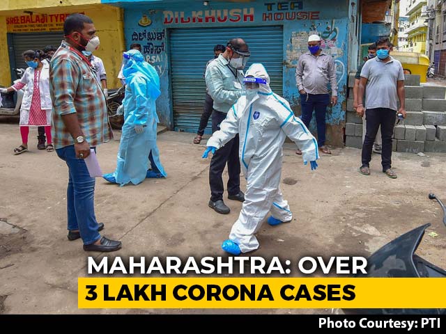 Maharashtra Crosses 3 Lakh Coronavirus Cases, Mumbai 1 Lakh