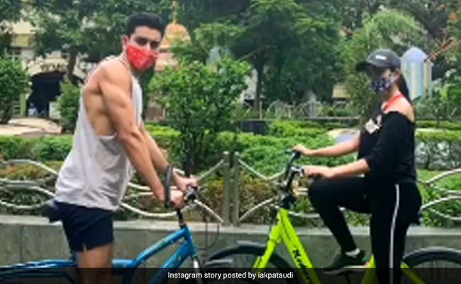 Here's What Sara Ali Khan And Brother Ibrahim Did On Their Day Out