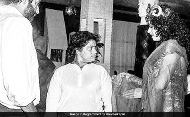 Saroj Khan And Sridevi From <i>Hawa Hawai</i> Sets: "This Is A Sad Pic," Writes <I>Mr India</i> Director Shekhar Kapur