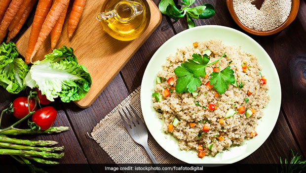 Quinoa is also high in protein, fibre and vitamins