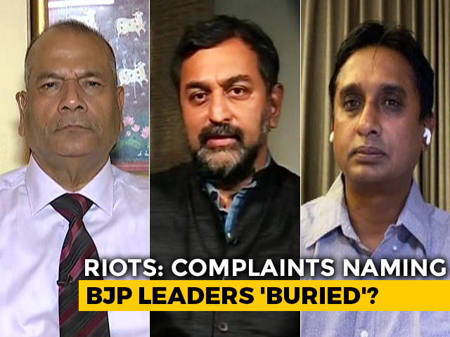 Police 'Cover Up' Of BJP Role In Riots?