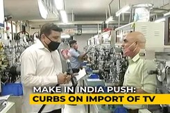 Government Imposes Restrictions On TV Imports Government Imposes Restrictions On TV Imports