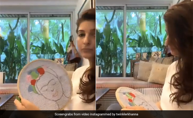 Twinkle Khanna Learnt This Skill Growing Up With Her Grandmother. She Tried It Again 20 Years Later