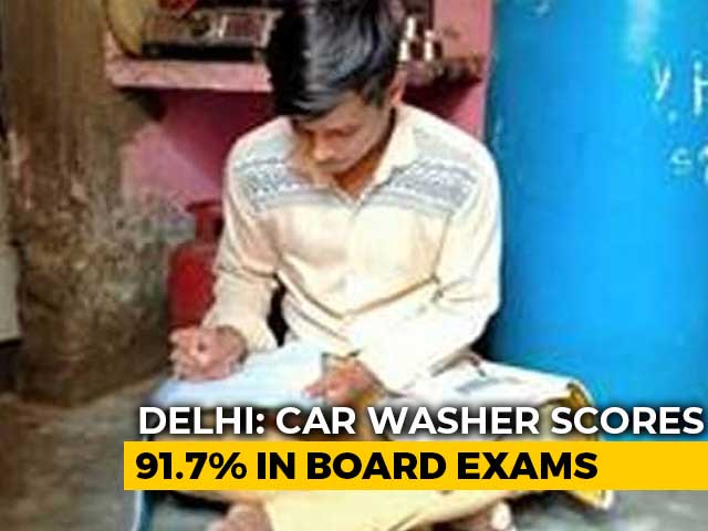 He Washed Cars At 4 AM To Make Ends Meet, Scores 91.7% In Class 12