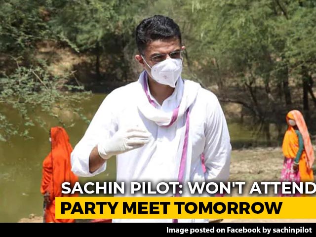 Going, Going, Gone? Sachin Pilot To Skip Congress Meet