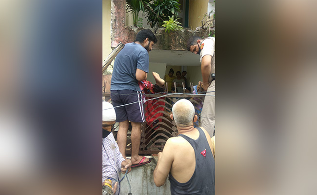 Man Falls From Building In South Delhi, Gets Stuck On Ground Floor Grill