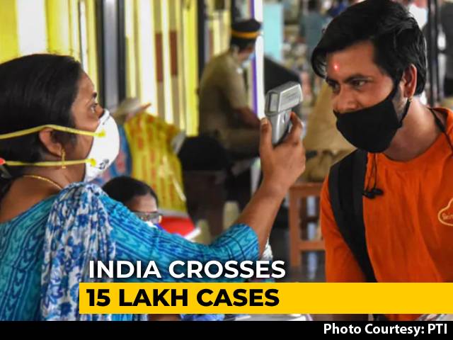 India Crosses 15 Lakh Coronavirus Cases