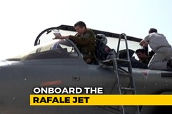 Exclusive: NDTV Onboard The Rafale Jet Exclusive: NDTV Onboard The Rafale Jet