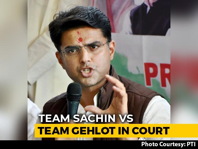 Sachin Pilot, Petitioner No 7, Takes Congress To Court